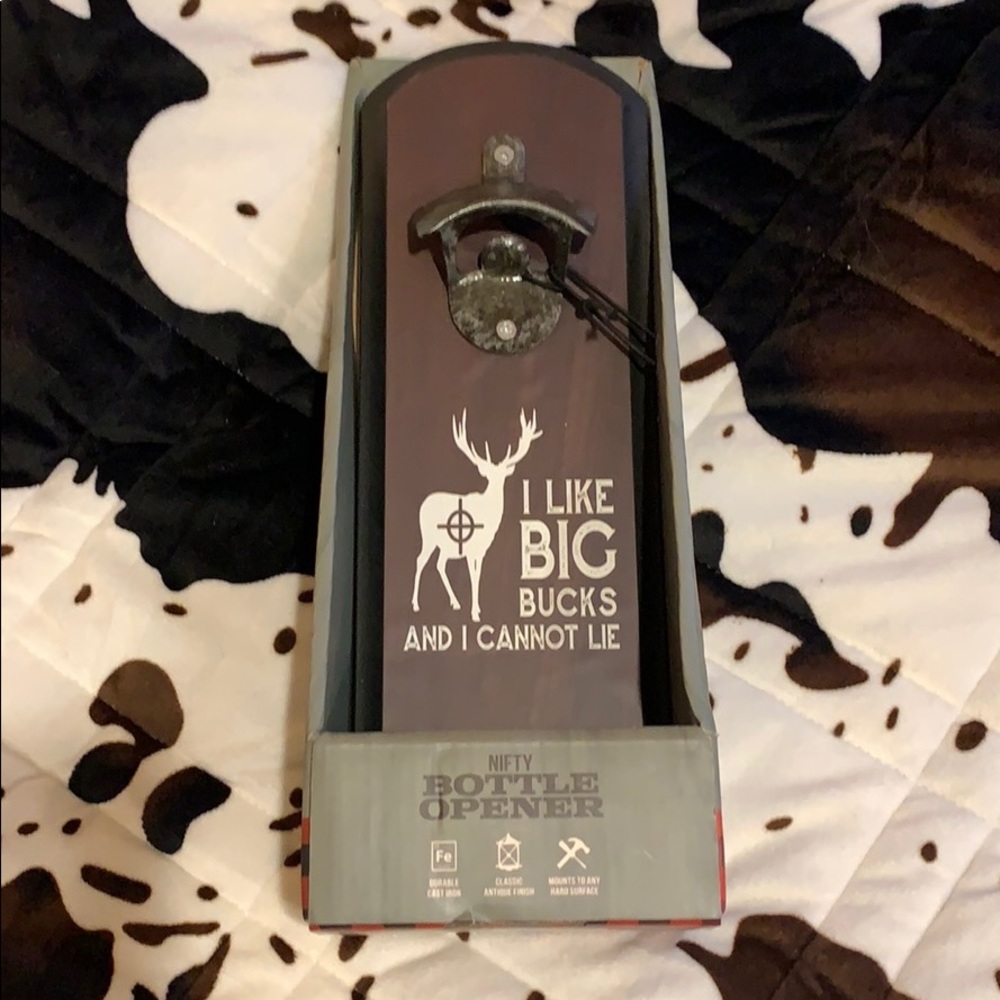 Buck Hunting Bottle Opener